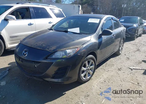 2010 Mazda Mazda3 I Touring z USA, uszkodzony, nr VIN JM1BL1SG0A1104080